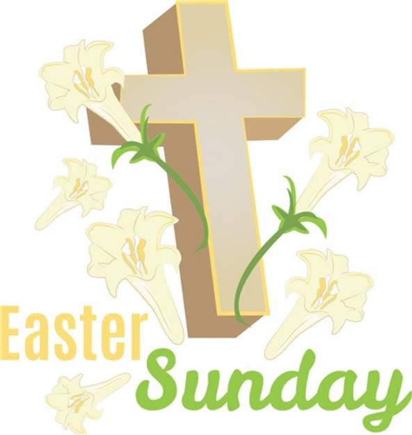 Picture of Easter Sunday SVG File