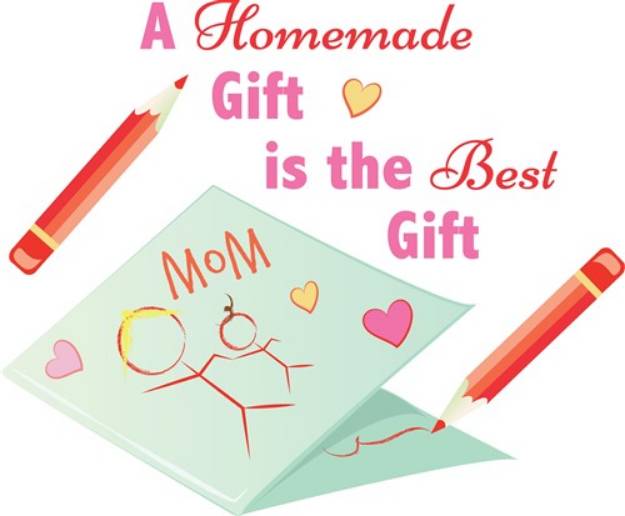 Picture of Homemade Gift SVG File