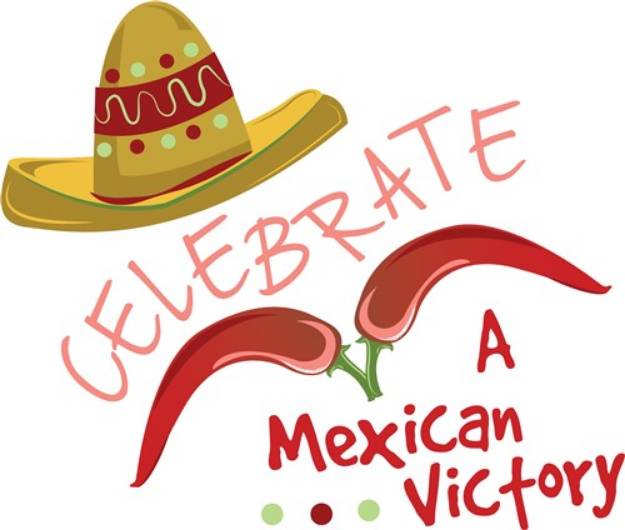 Picture of Mexican Victory SVG File
