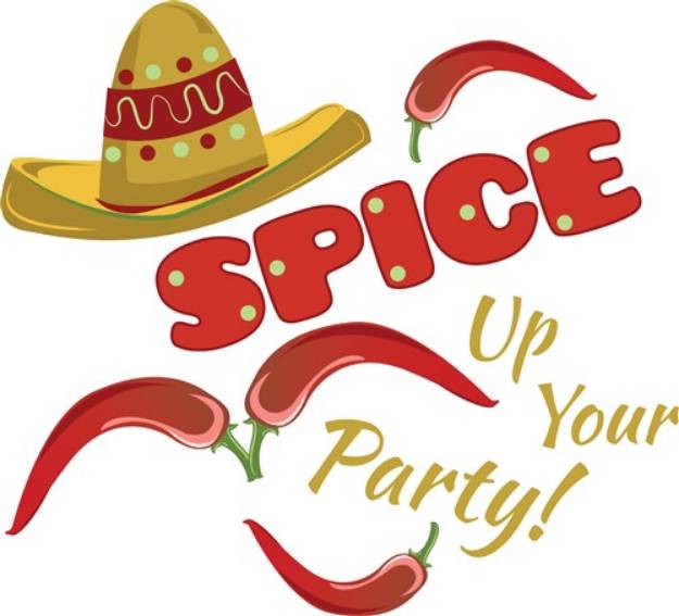 Picture of Spice Party SVG File