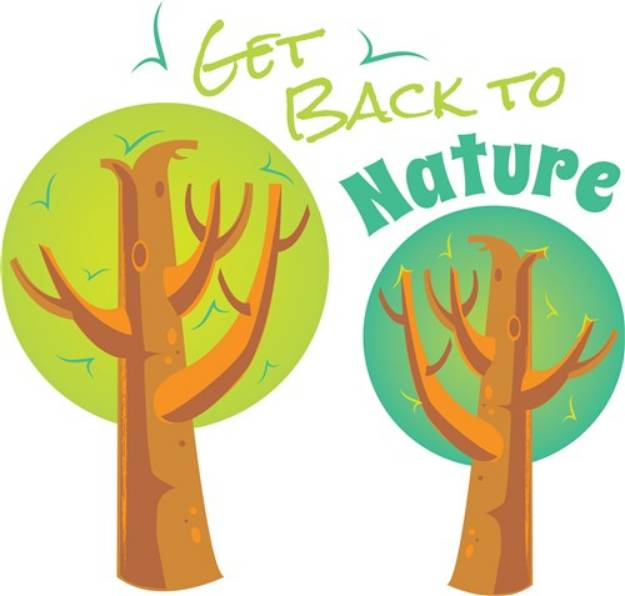 Picture of Back To Nature SVG File
