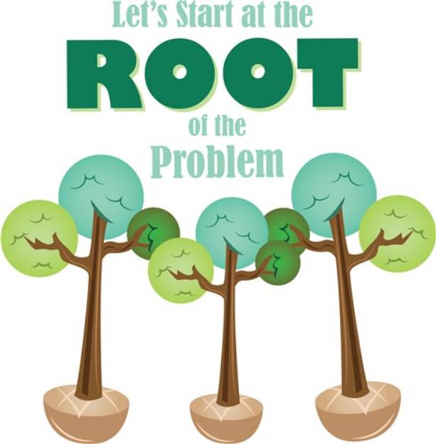 Picture of Root Of Problem SVG File