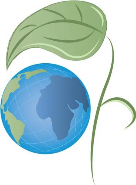 Picture of Earth Plant SVG File