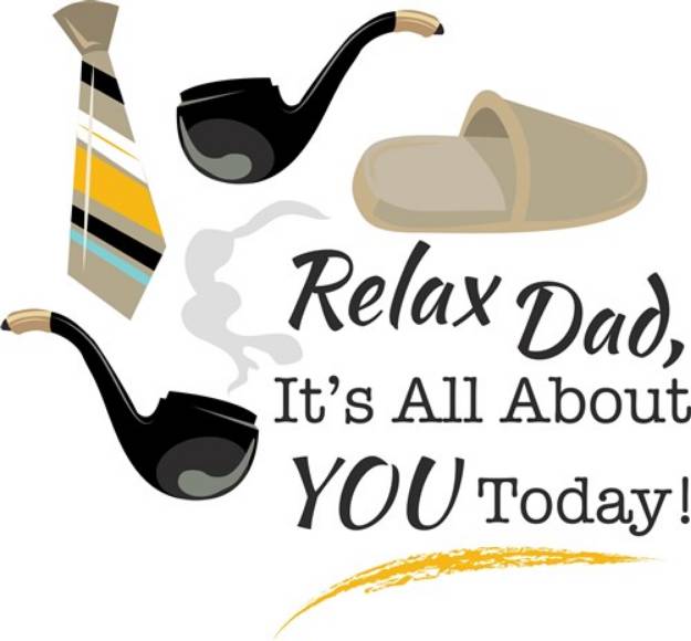Picture of Relax Dad SVG File
