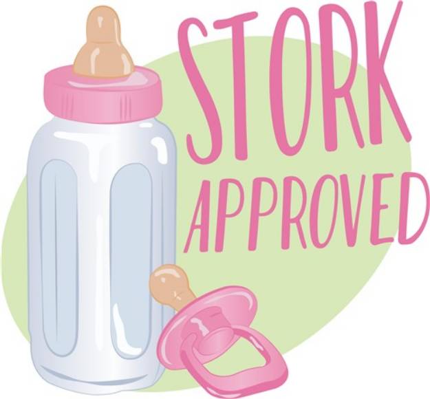 Picture of Stork Approved SVG File