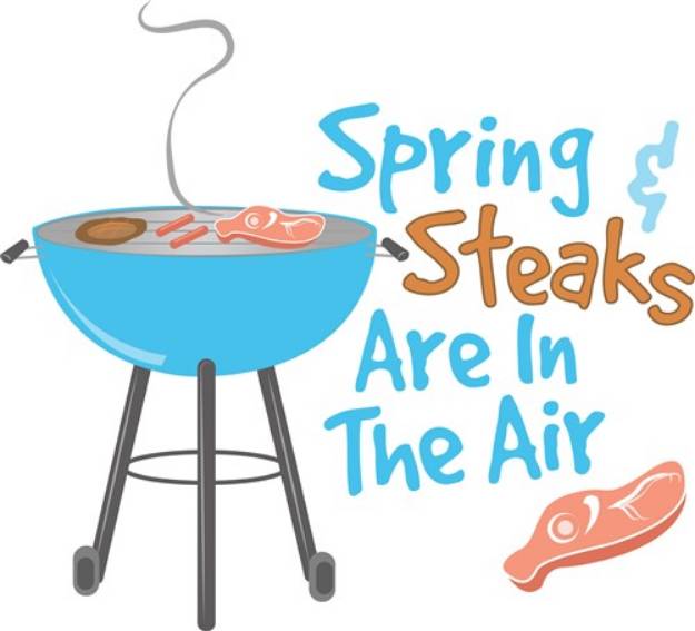 Picture of Steaks In Air SVG File