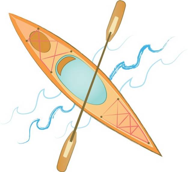 Picture of Kayak SVG File