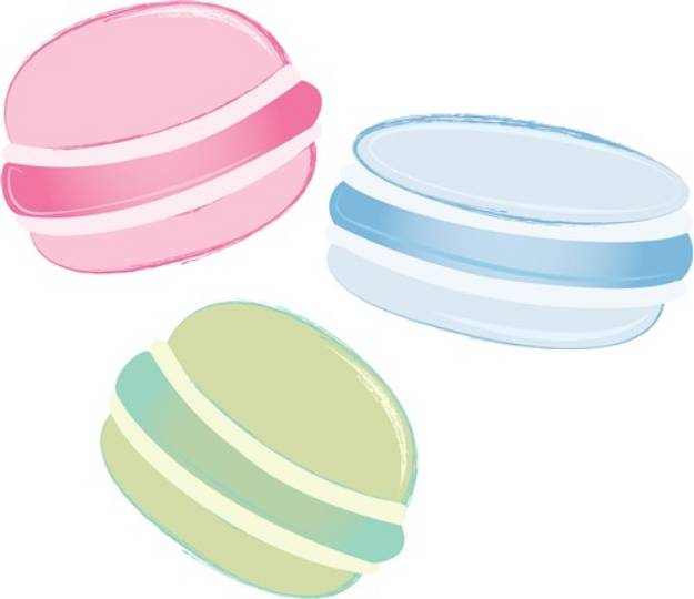 Picture of Macaroons SVG File