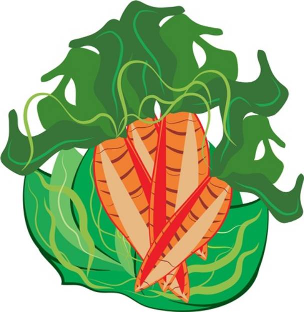 Picture of Garden Vegetables SVG File