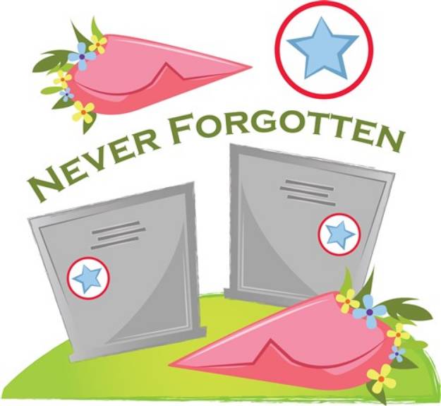 Picture of Never Forgotten SVG File