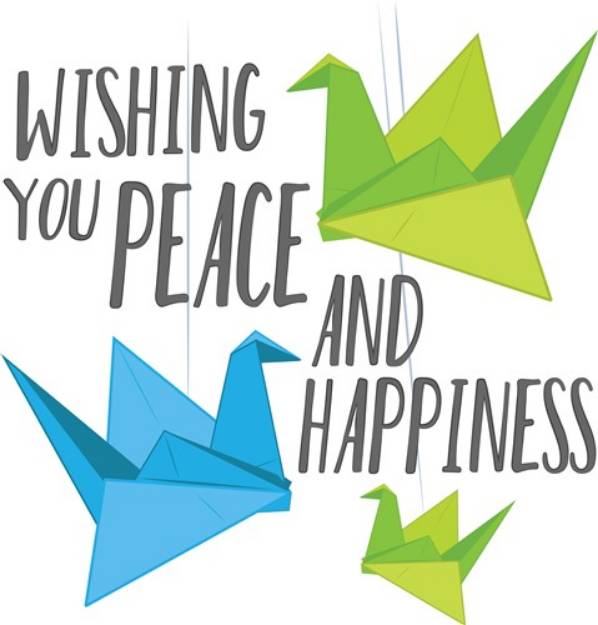 Picture of Wishing Peace SVG File