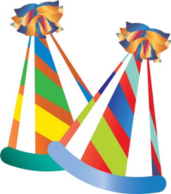 Picture of Party Hats SVG File