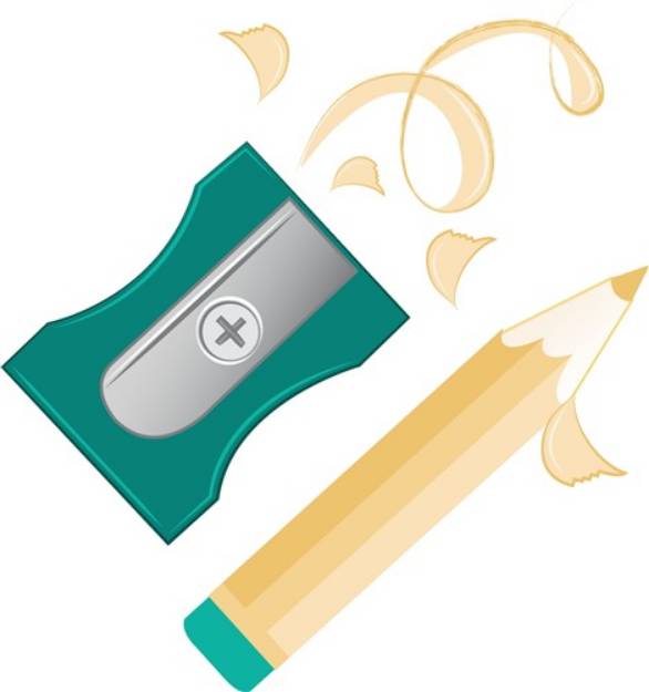 Picture of Sharpen Pencil SVG File