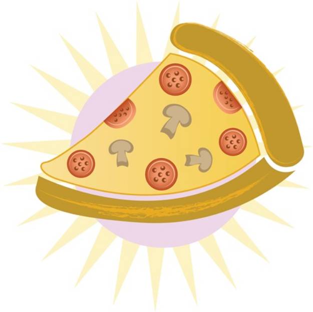 Picture of Pizza Slice SVG File