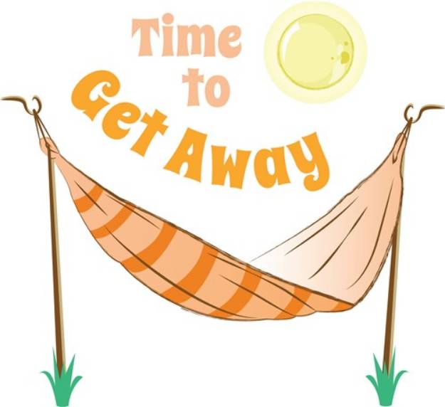 Picture of Time To Get Away SVG File