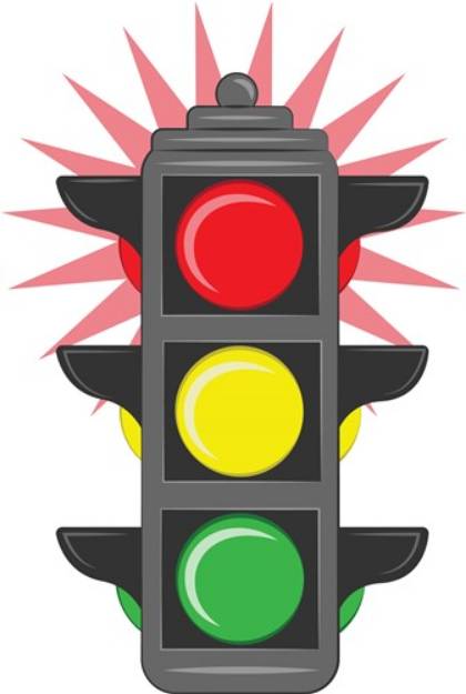 Picture of Stop Light SVG File