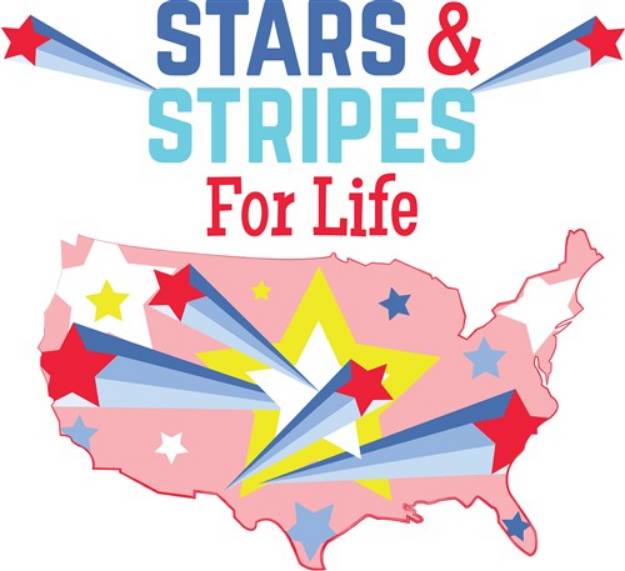 Picture of Stars & Stripes SVG File
