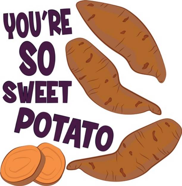 Picture of So Sweet Potato SVG File