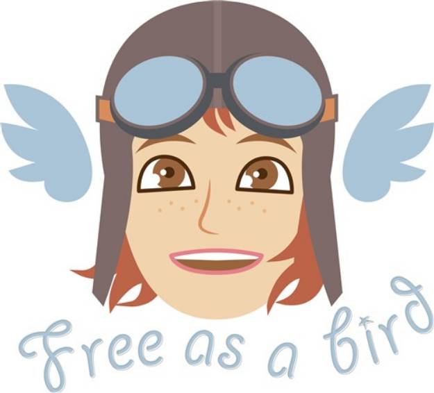Picture of Free As A Bird SVG File