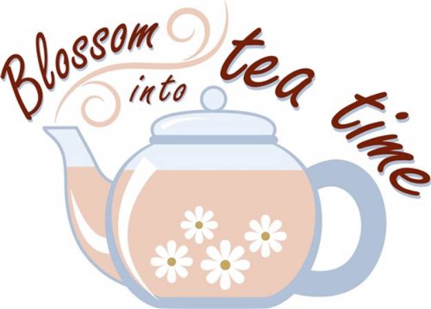 Picture of Blossom Tea SVG File