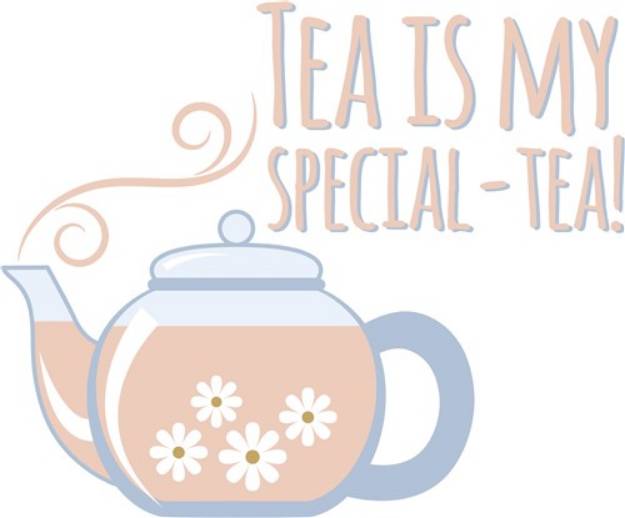Picture of Special Tea SVG File