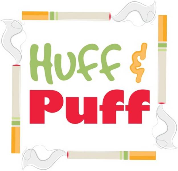 Picture of Huff & Puff SVG File