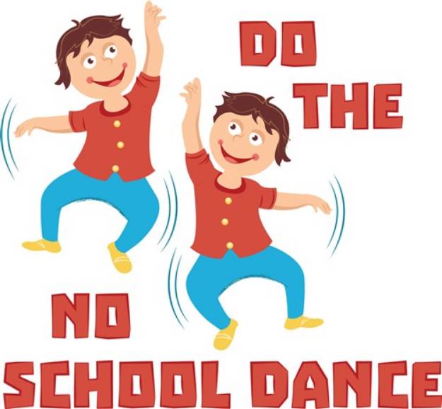 Picture of No School Dance SVG File