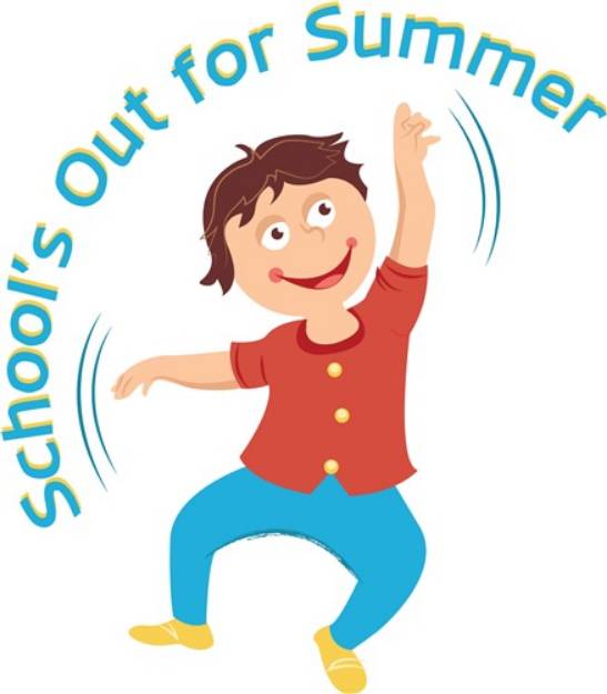 Picture of Schools Out For Summer SVG File