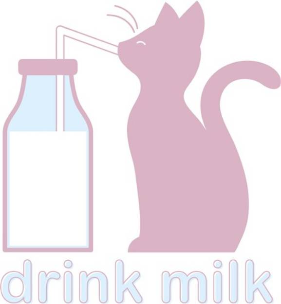 Picture of Drink Milk SVG File