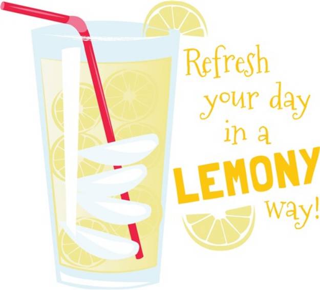 Picture of Lemony Way SVG File