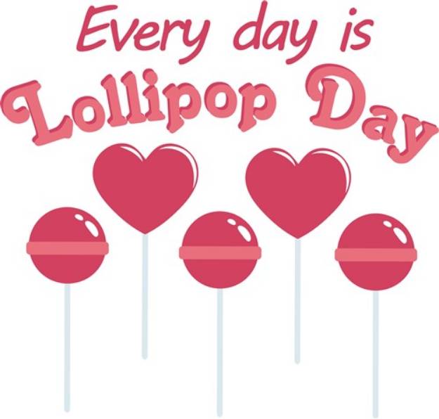 Picture of Lollipop Day SVG File