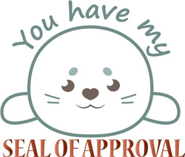 Picture of Seal Of Approval SVG File