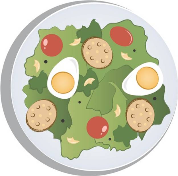 Picture of Caesar Salad SVG File