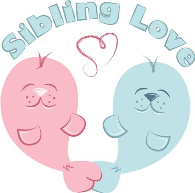 Picture of Sibling Love SVG File