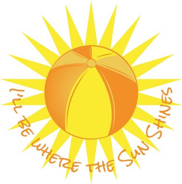Picture of Where The Sun Shines SVG File