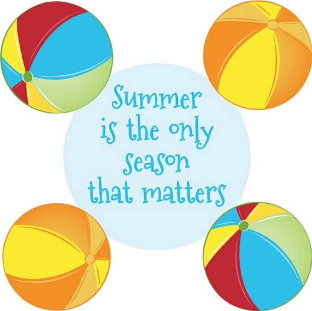 Picture of Summer Season SVG File