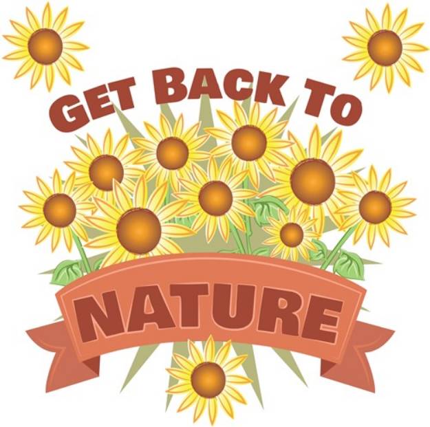 Picture of Get Back To Nature SVG File