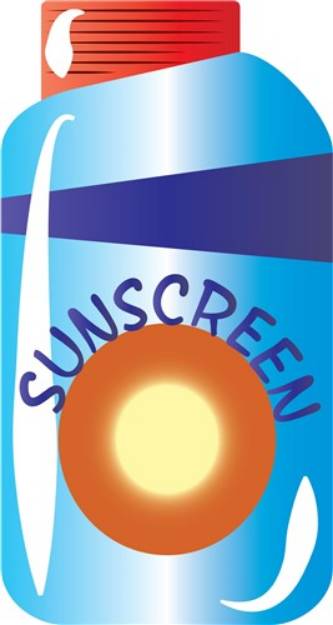 Picture of Sunscreen SVG File