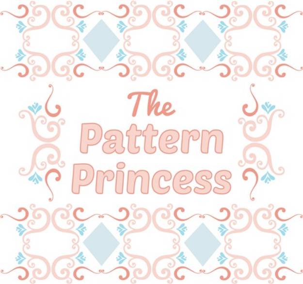 Picture of The Pattern Princess SVG File