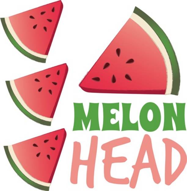 Picture of Melon Head SVG File
