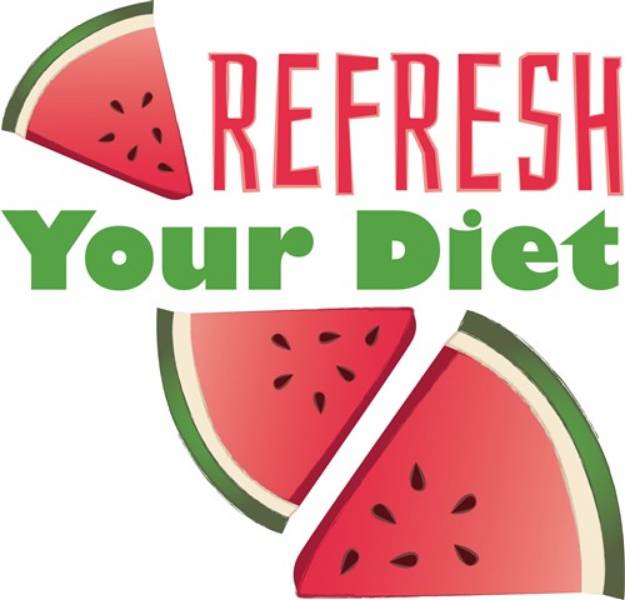 Picture of Refresh Your Diet SVG File
