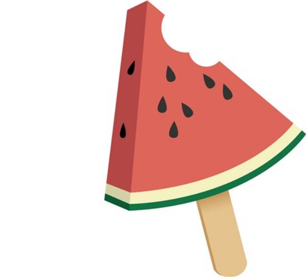 Picture of Watermelon Bite SVG File