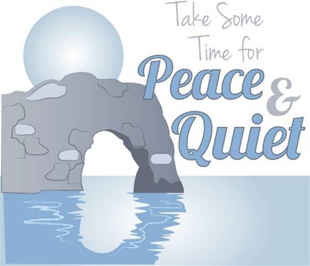 Picture of Peace & Quiet SVG File