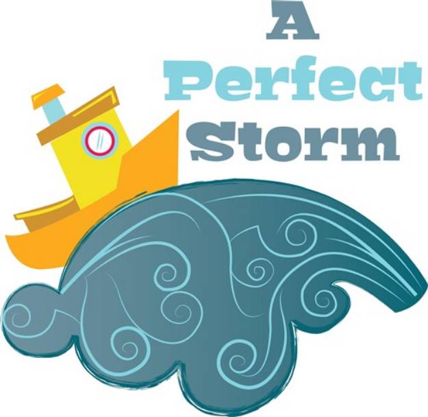Picture of A Perfect Storm SVG File