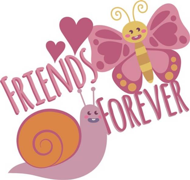 Picture of Friends Forever SVG File