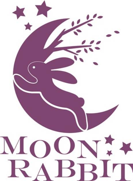 Picture of Moon Rabbit SVG File