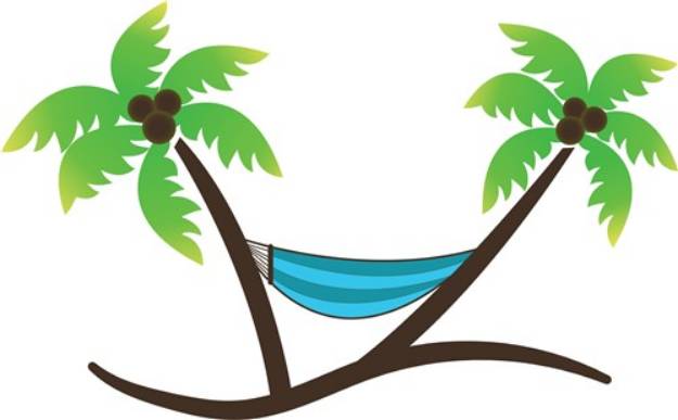 Picture of Island Hammock SVG File