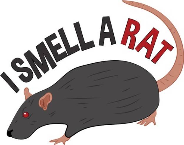 Picture of I Smell A Rat SVG File