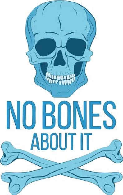 Picture of No Bones About It SVG File