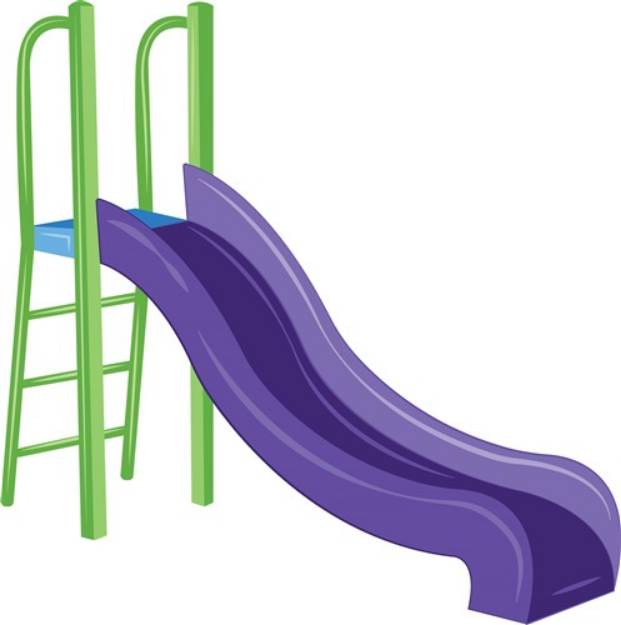 Picture of Playground Slide SVG File